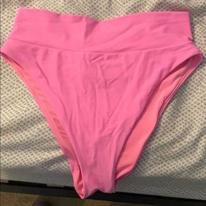 High waist bikini bottoms